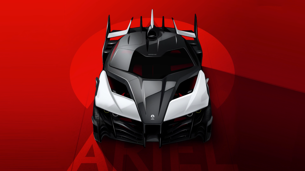 Ariel's outrageous Hipercar will use four of Equipmake's APM200 spoke motors