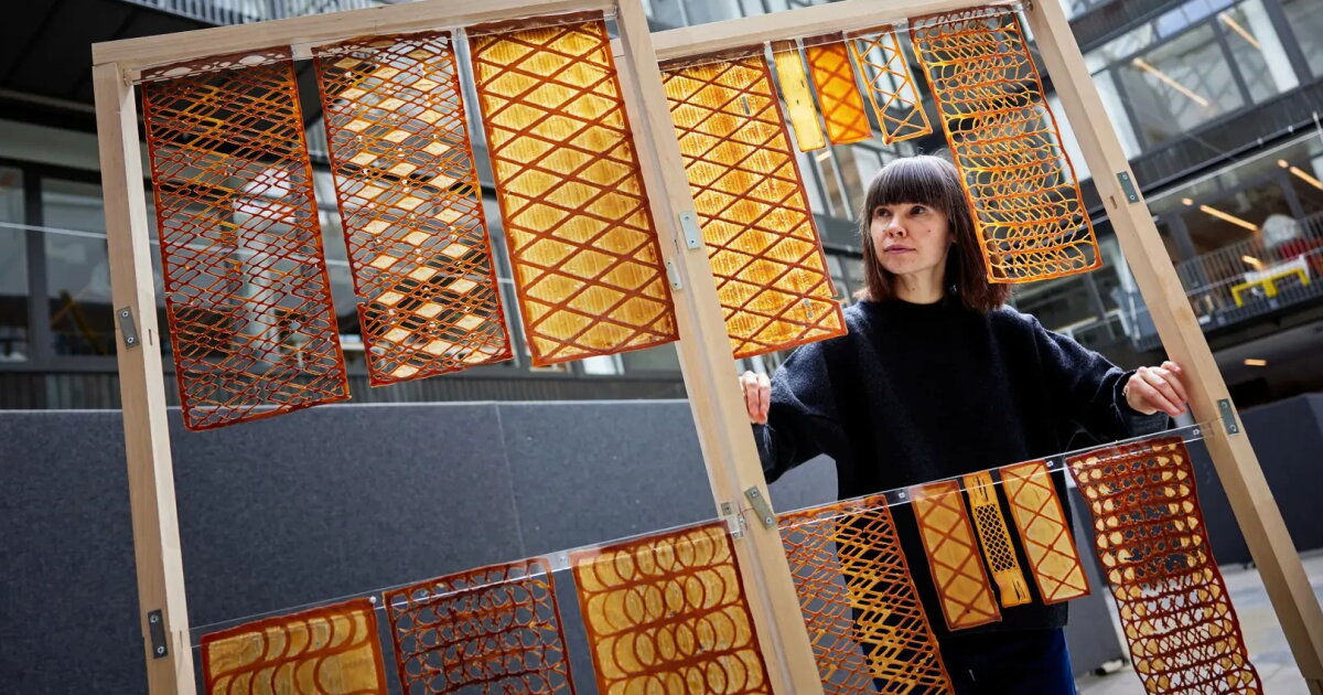 3D-printable architectural material is made out of yeast