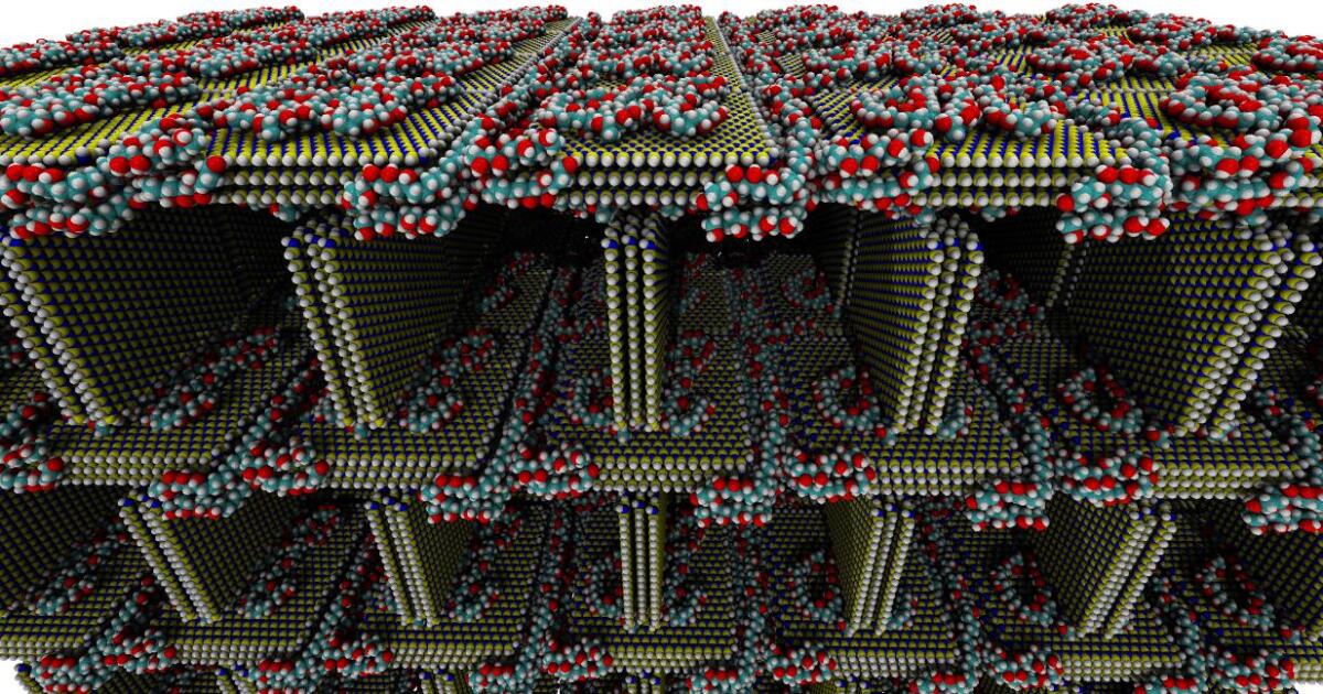 Freeze-dried foam sponges up CO2 from the air
