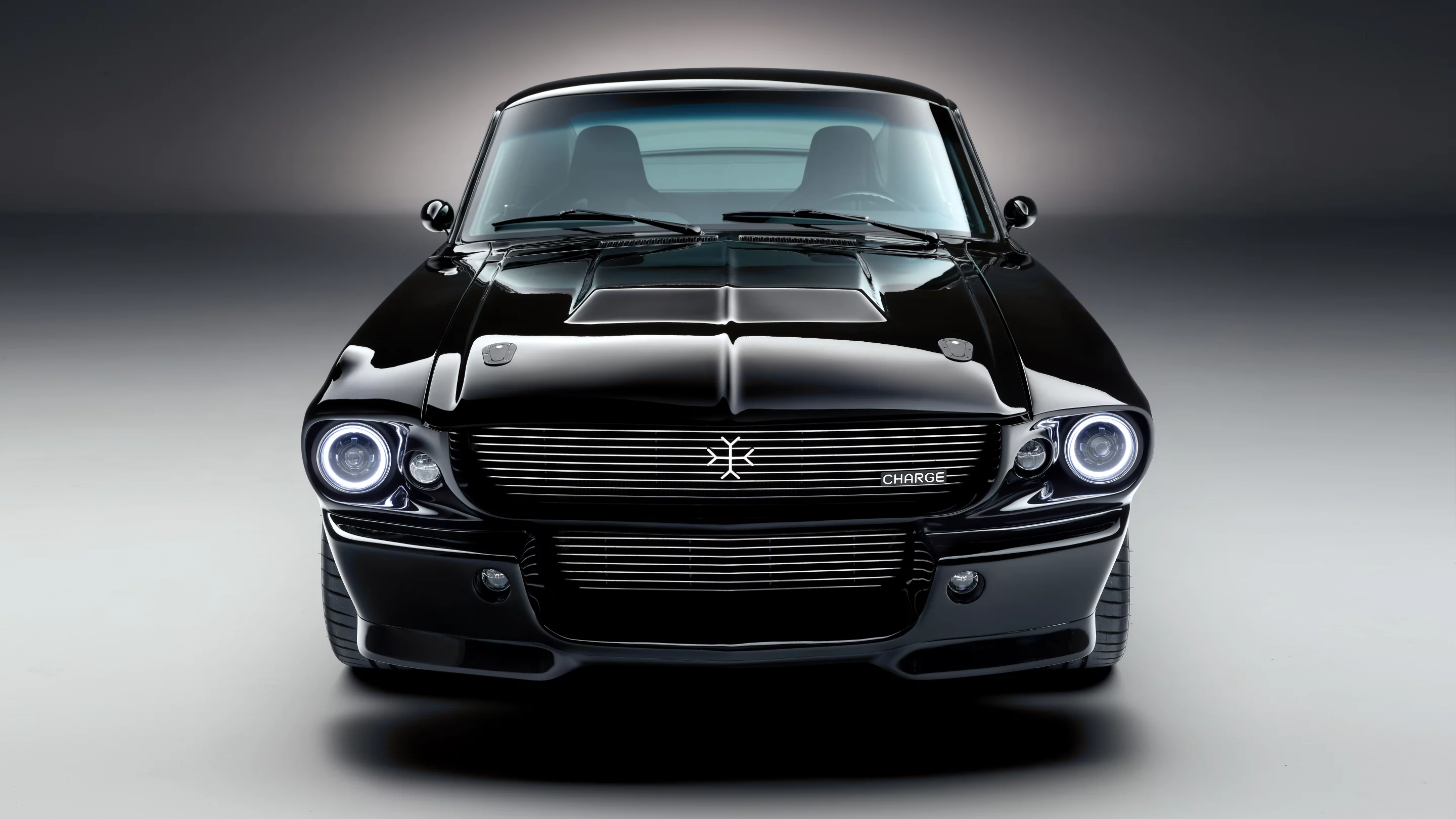 Charge electric Mustang