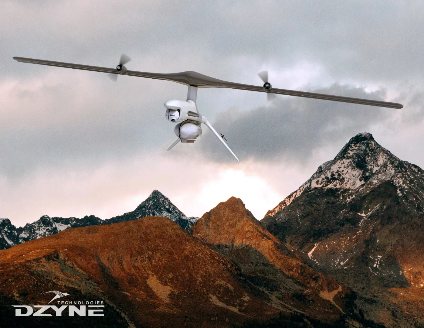 The ROTORwing should ultimately be able to fly for up to four hours per charge of its battery pack