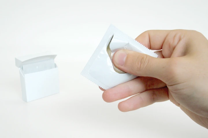 The One-Handed Condom was designed as an easy-open contraceptive for people with partial paralysis