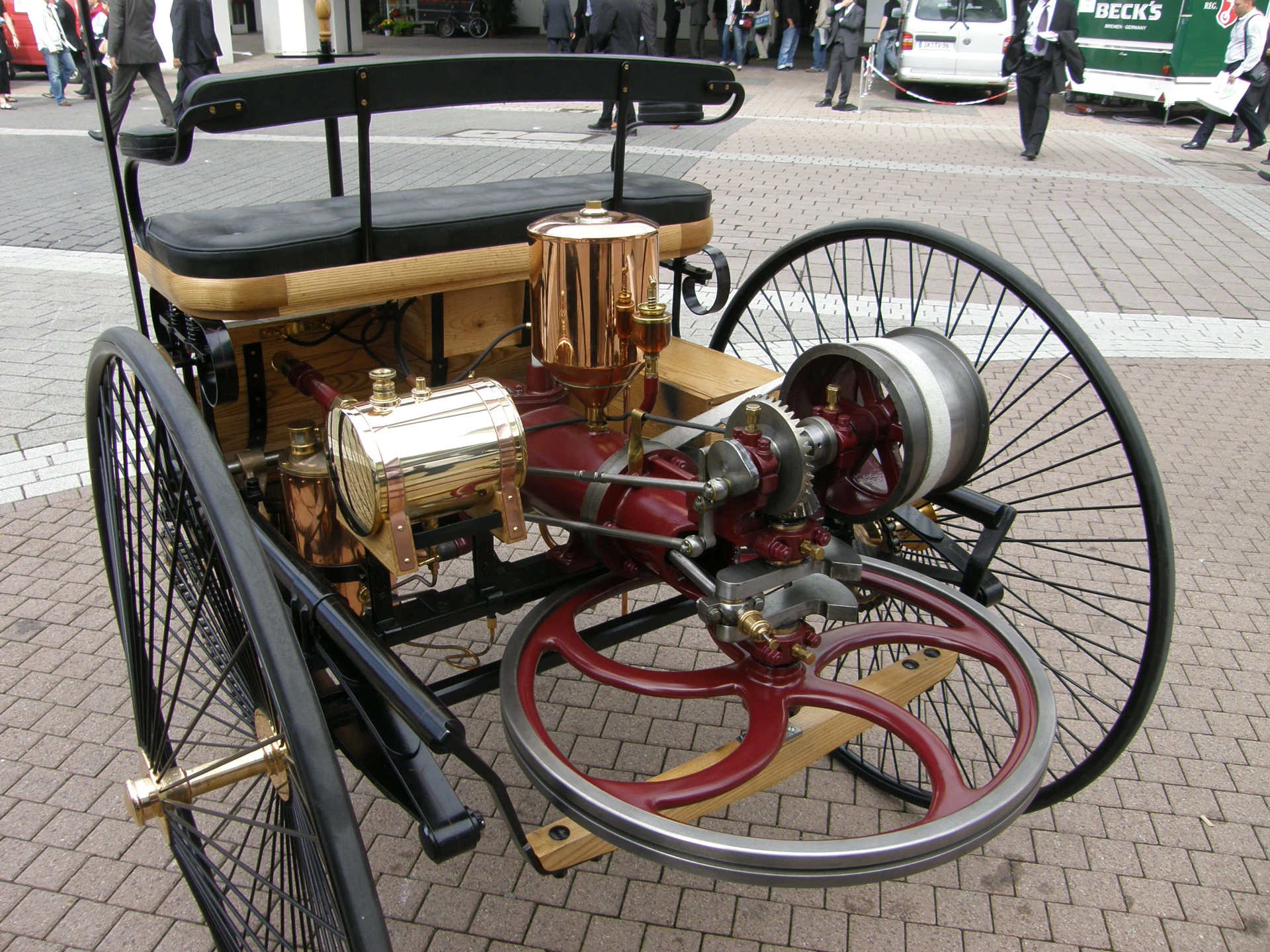 The very first motor car