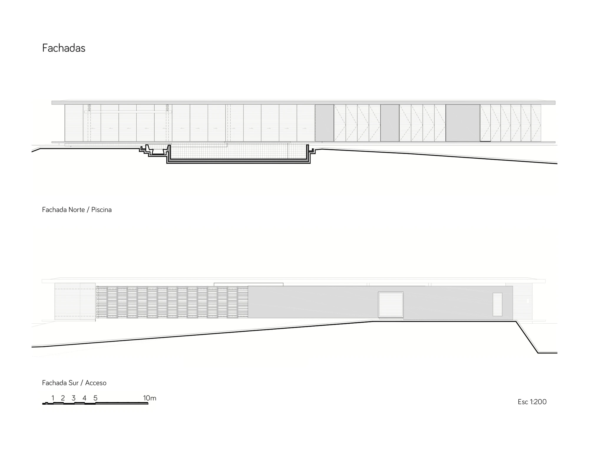 Architectural drawing of Casa 7A (Image: Arquitectura en Estudio)