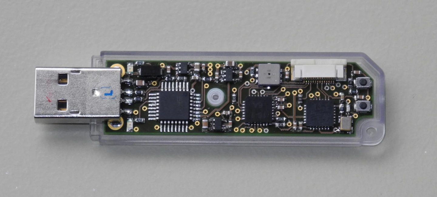 The sensor module is barely larger than a fingernail (Photo: Fraunhofer IPA)