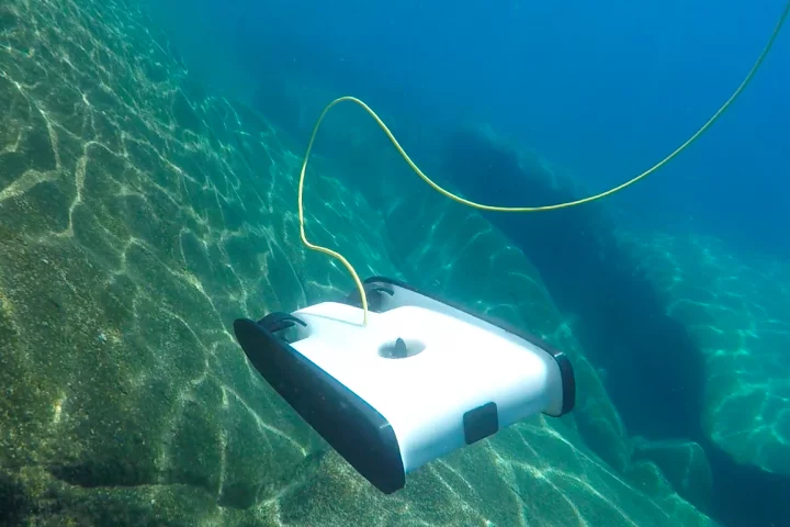 The Trident ROV in its element
