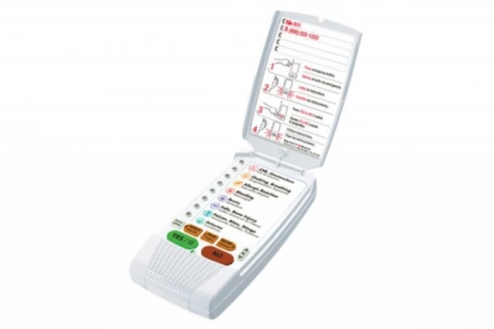 SafetyMate talking first-aid device
