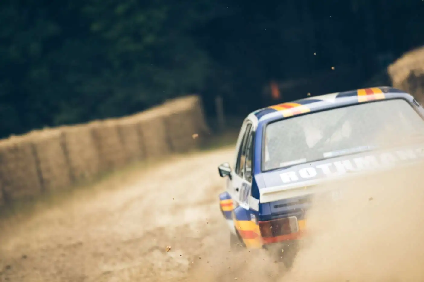 Rally action at the 2018 Goodwood Festival of Speed