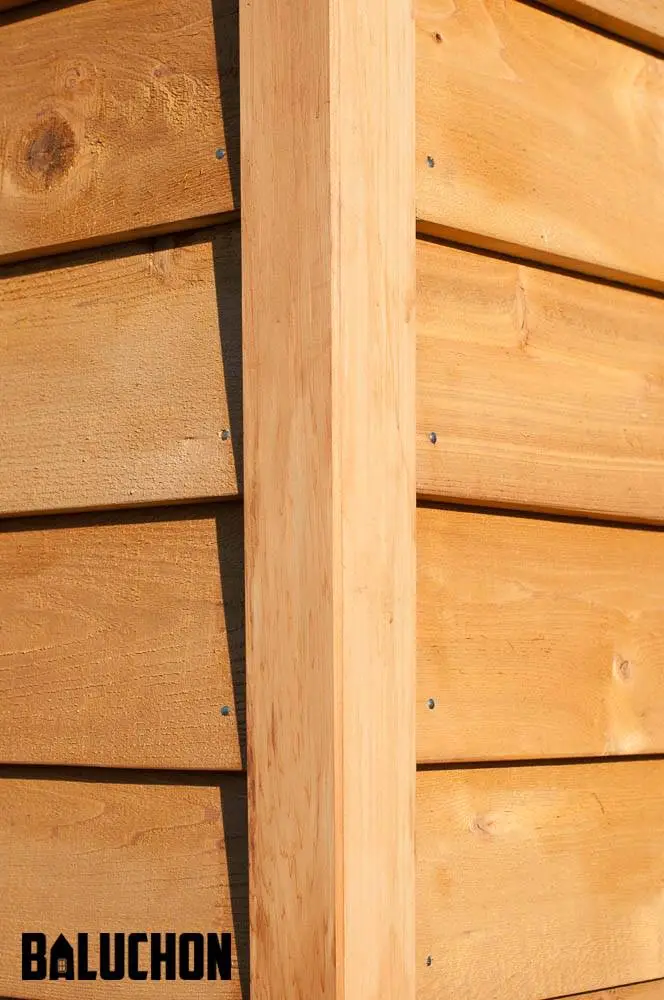 The Ondine is clad in red cedar