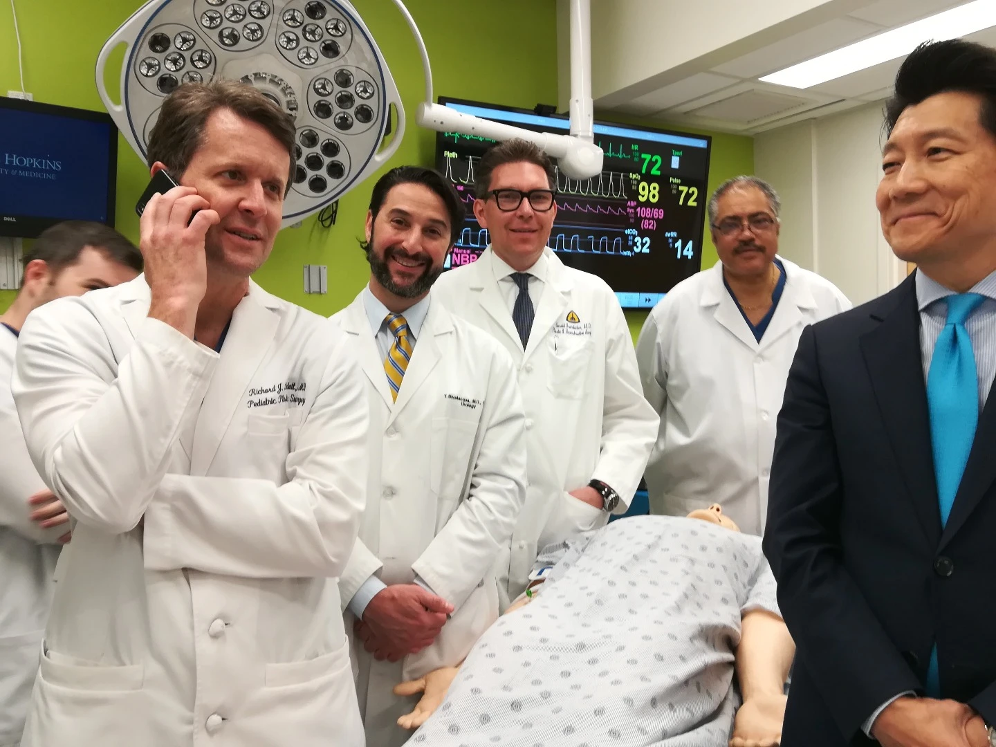 The team at Johns Hopkins University behind the world's first penis and scrotum transplant