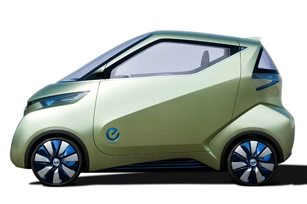 The Nissan PIVO 3 concept electric vehicle