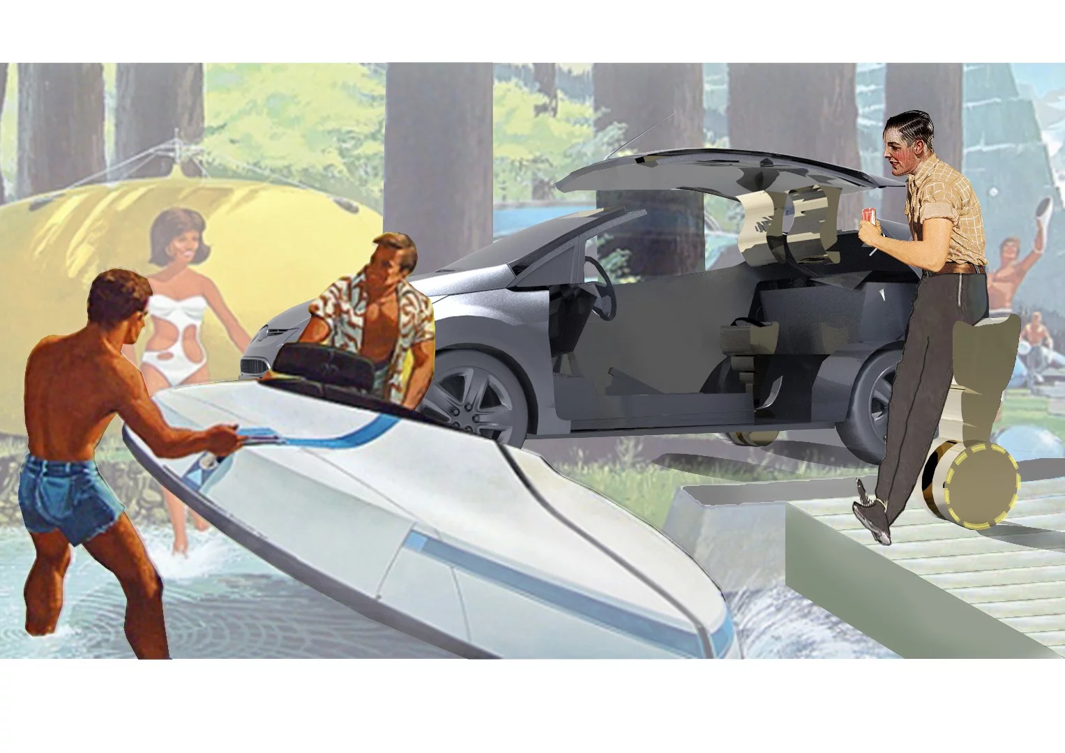 The designers behind the Iris interior are looking a long way to the future