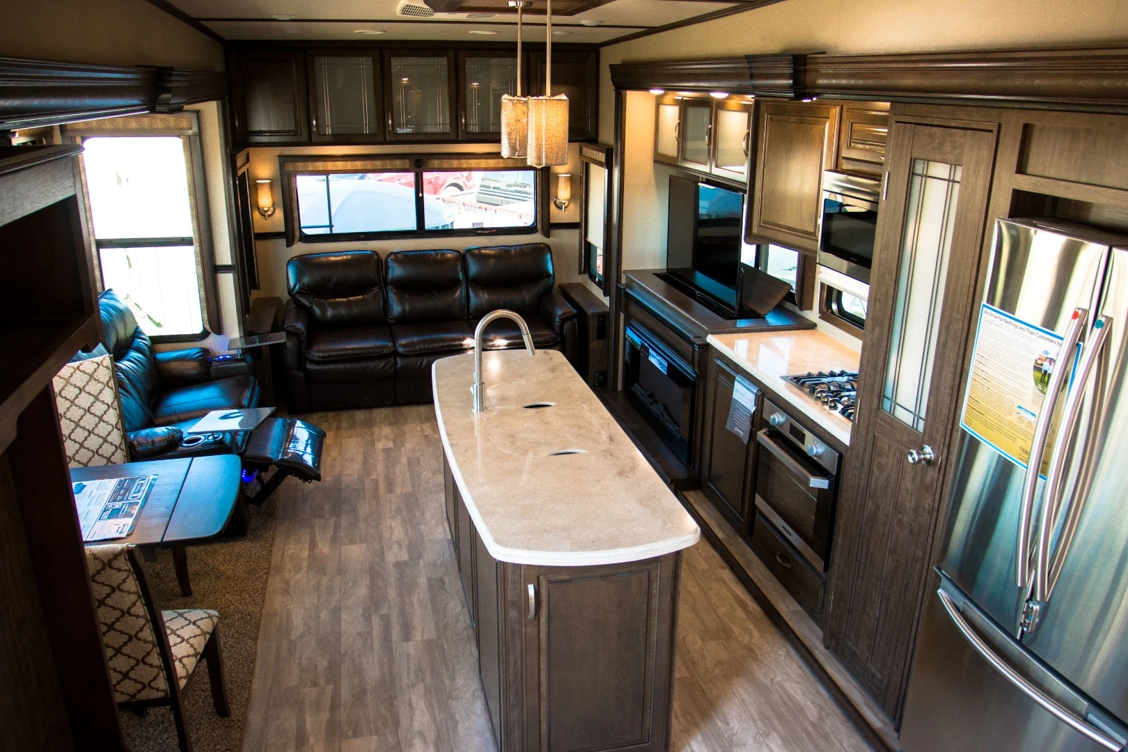 Inside the Solitude Fifth Wheel