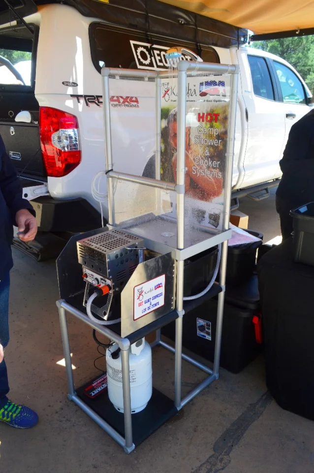 Kariba shower set-up