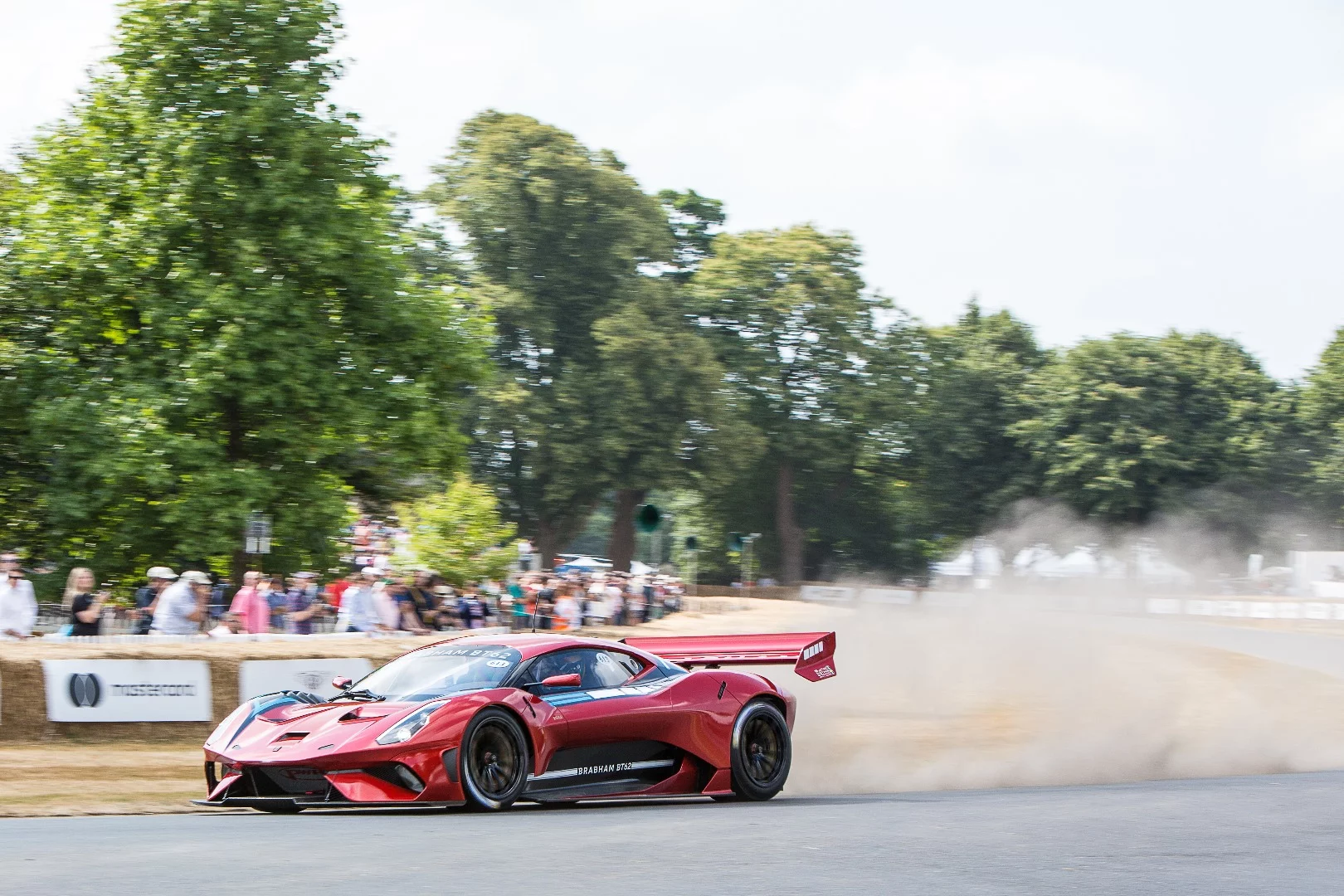 The Brabham BT62 took to the track at the 2018 Goodwood Festival of Speed