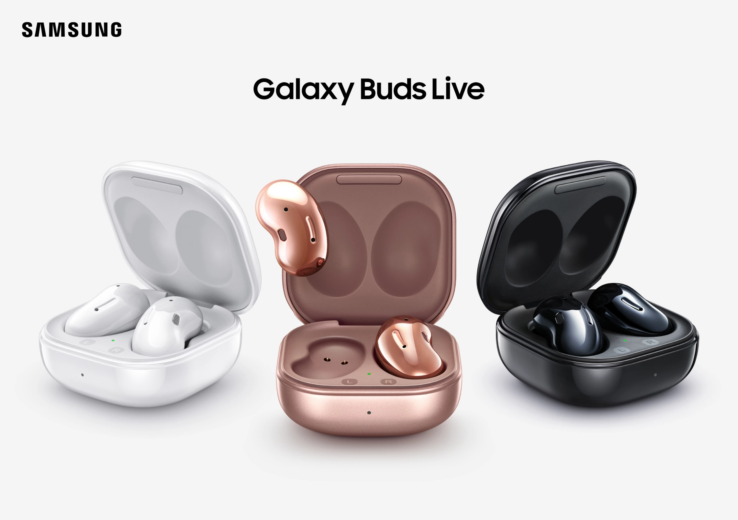 Samsung has launched the Galaxy Buds Live true wireless earphones with active noise cancellation