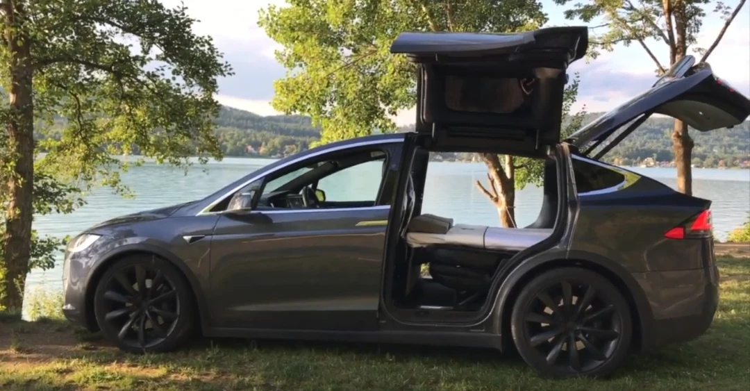 Dreamcase turns the Tesla Model X into an AWD mini-camper