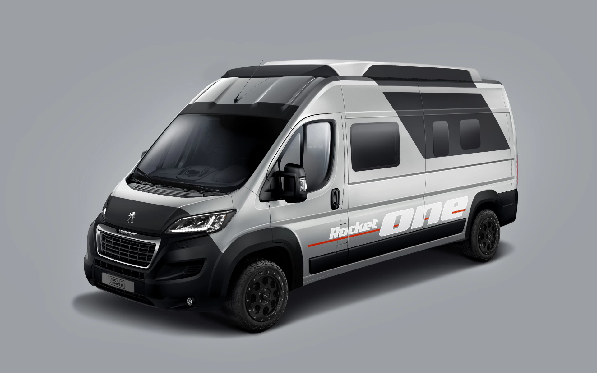 Rocket camper van keeps it roomy with pulleys, straps and carabiners