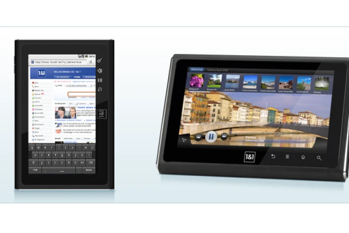 1&1 Germany has unveiled its very own Android tablet computer, the SmartPad