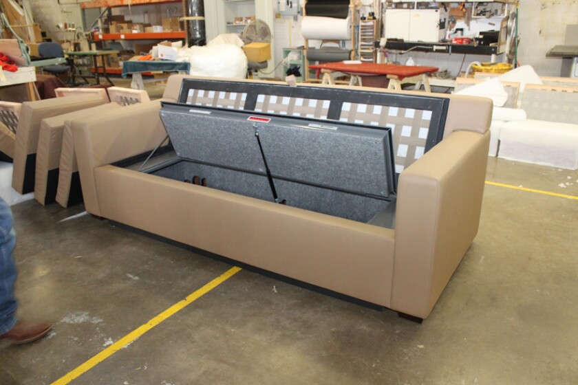 The interior of the safe is also lined with a fire wall that's rated for two hours of heat protection