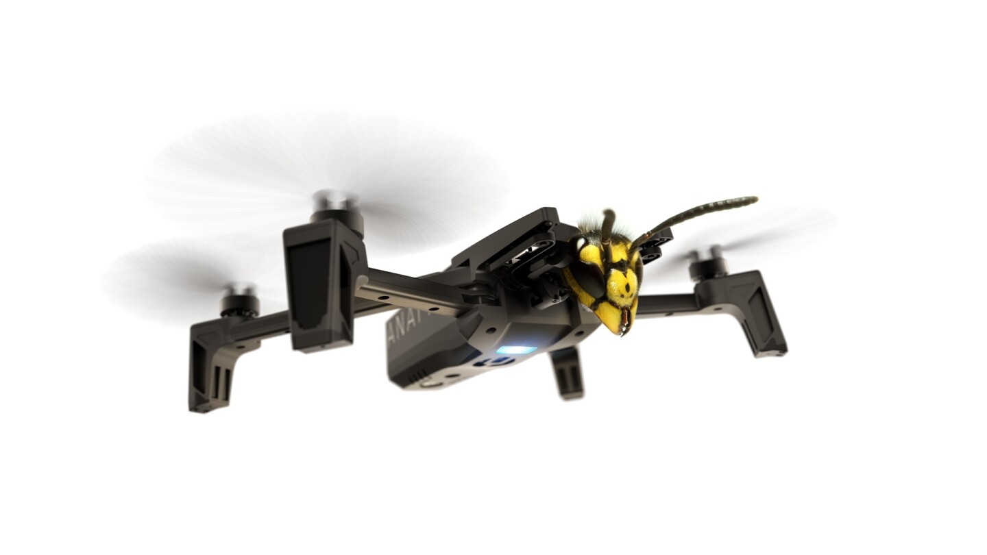 Parrot Looks To The Insect World For Folding 4k Camera Drone