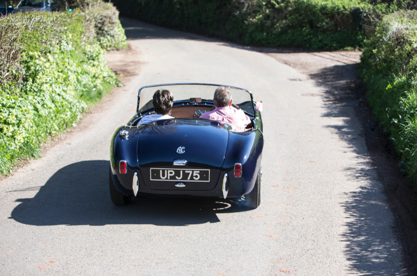 This particular 1954 AC Ace Roadster is the very first of a dynasty that left its mark on the world, being the first AC-built Ace, and the car which spawned the Ace/Shelby Cobra dynasty of sports cars. It is one of the 223 cars that were delivered with the 2.0-litre AC engine and are hence eligible for events such as the Mille Miglia. Moreso, this car was raced successfully in period initially as a factory car, then with drivers such as Derek Hurlock, John Gott, Ken Rudd, Paul Fletcher, Bob Staples clocking up many miles in international rallies and a class win in the Tulip Rally. At £404,700 ($534,858) it fetched a a very reasonable price considering it formed the basis of Carrol Shelby's immortal Cobra.