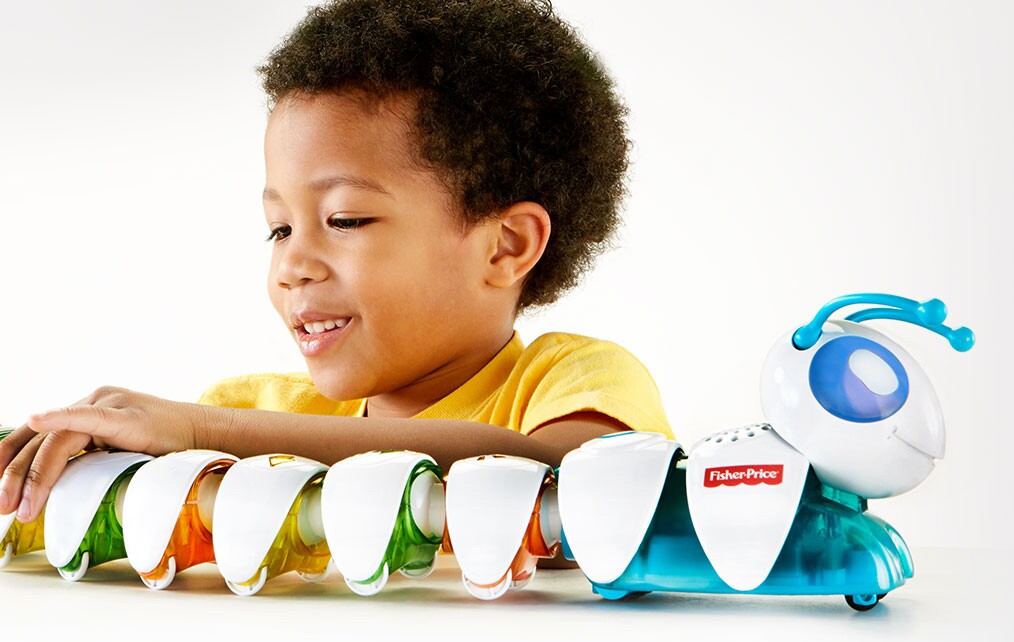 The Fisher-Price Code-A-Pillar proves you are never too young to learn about coding