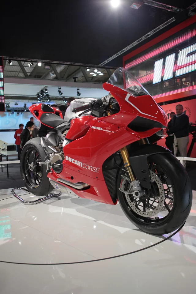 Ducati's 1199 Panigale at EICMA