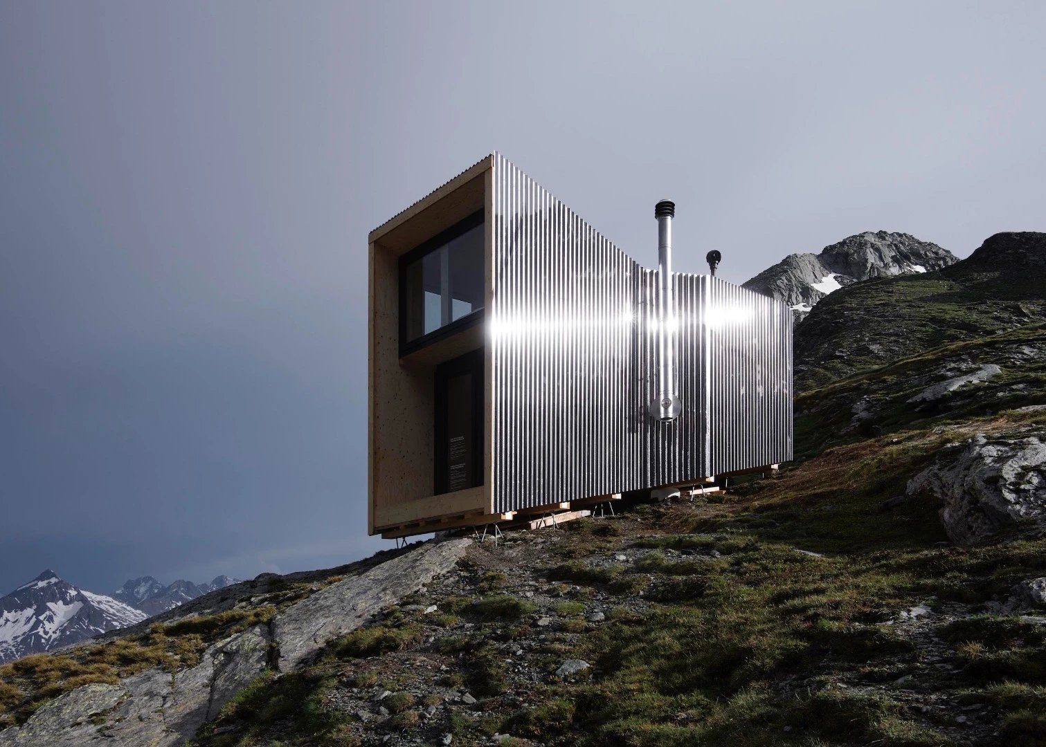 The On Mountain Hut was created by running brand On to promote its latest collection