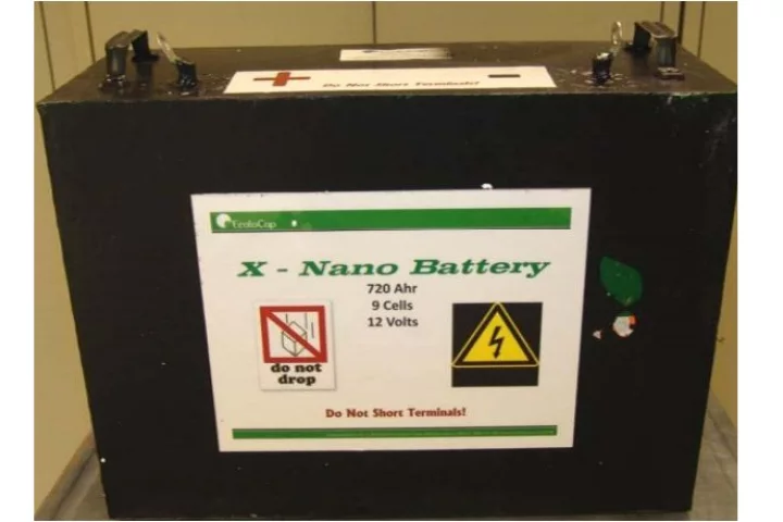 The Nano Lithium X Battery from EcoloCap