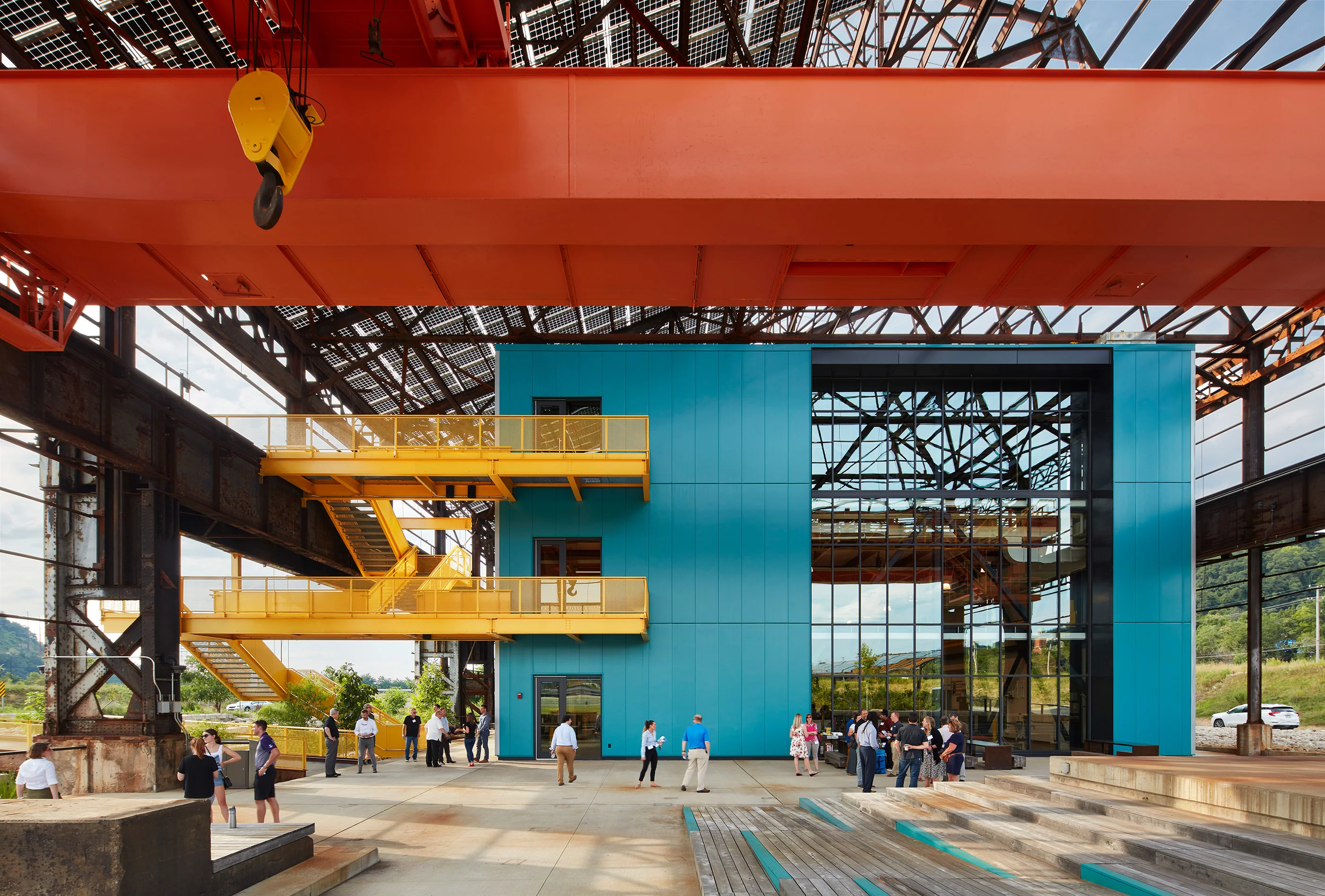 RIDC Mill 19: Buildings A & B is one of the sustainable projects to feature in this year's AIA COTE Top Ten Awards