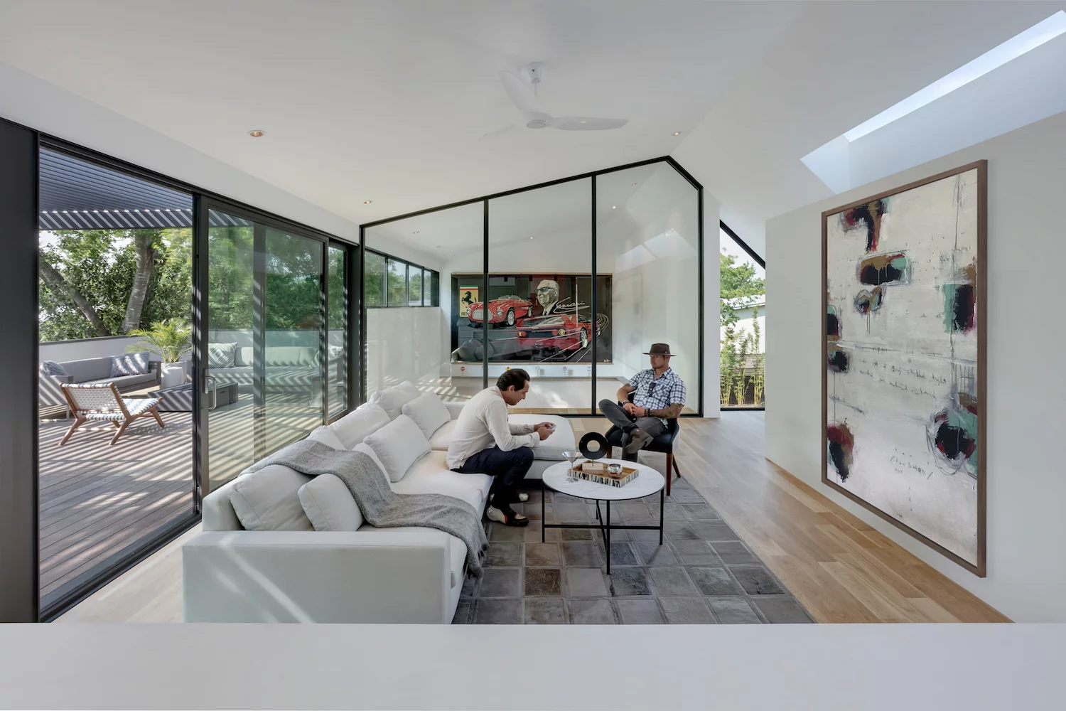 The Autohaus' residence looks relatively compact for a high-end architect-designed home