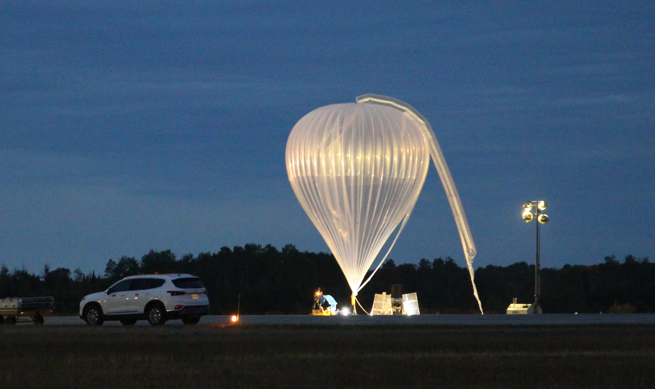 SuperBIT has successfully completed four test flights