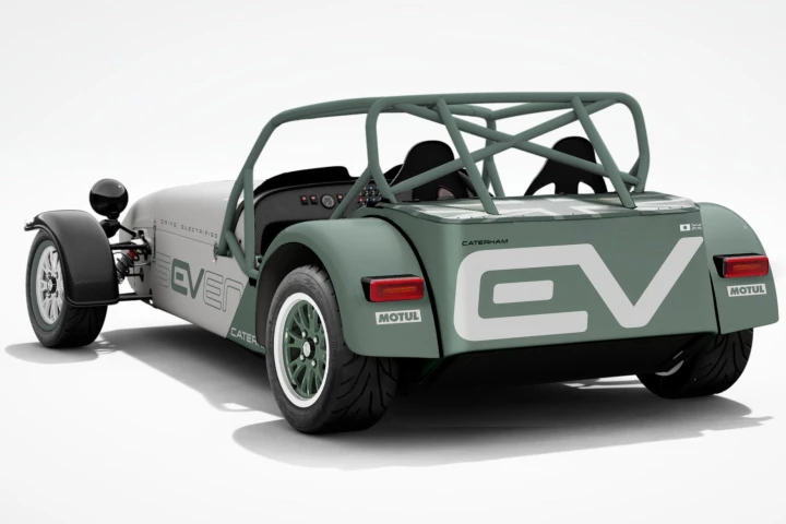 The Caterham EV Seven will be unveiled at the Goodwood Festival of Speed