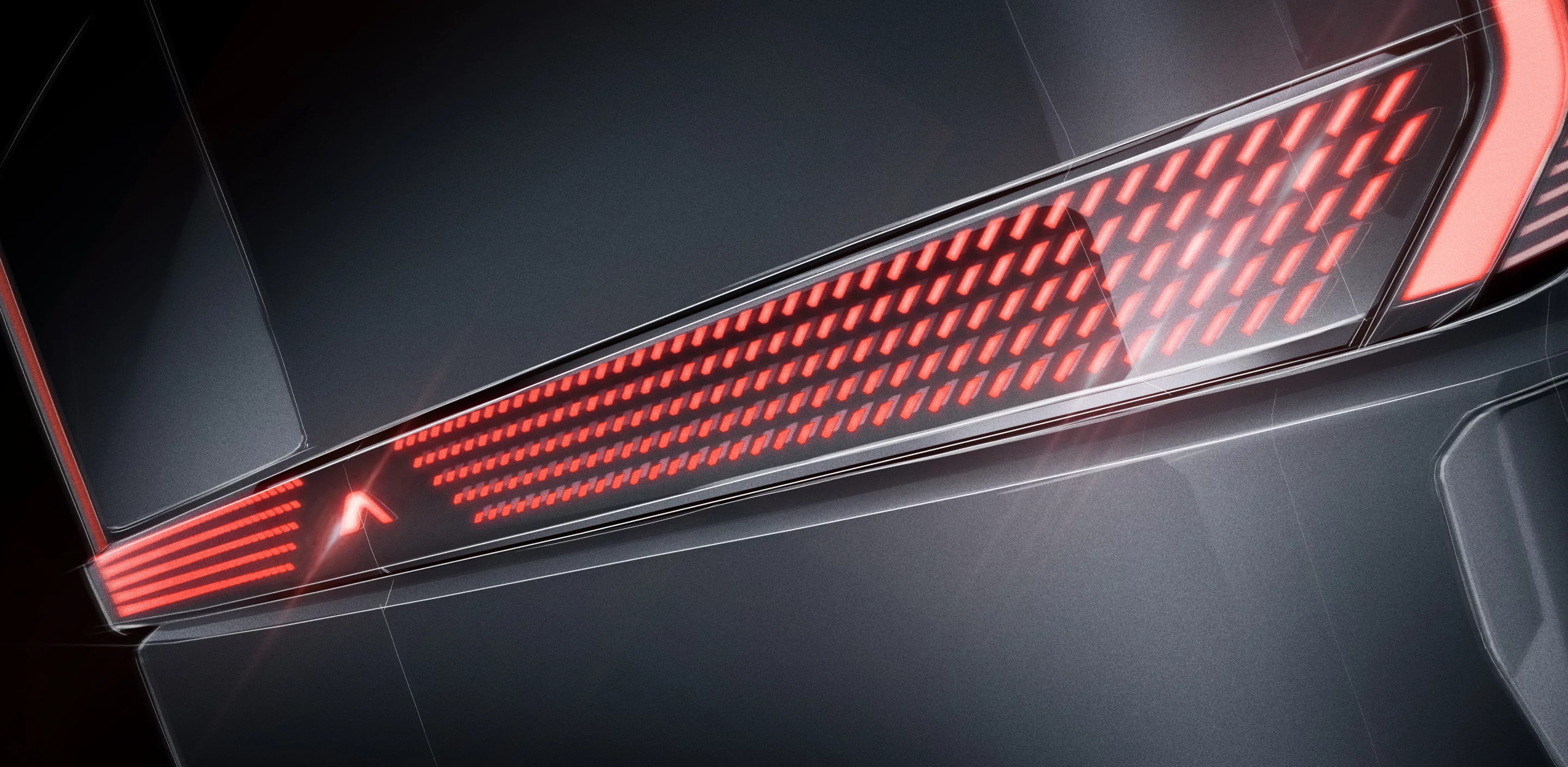 A distinctive lighting signature