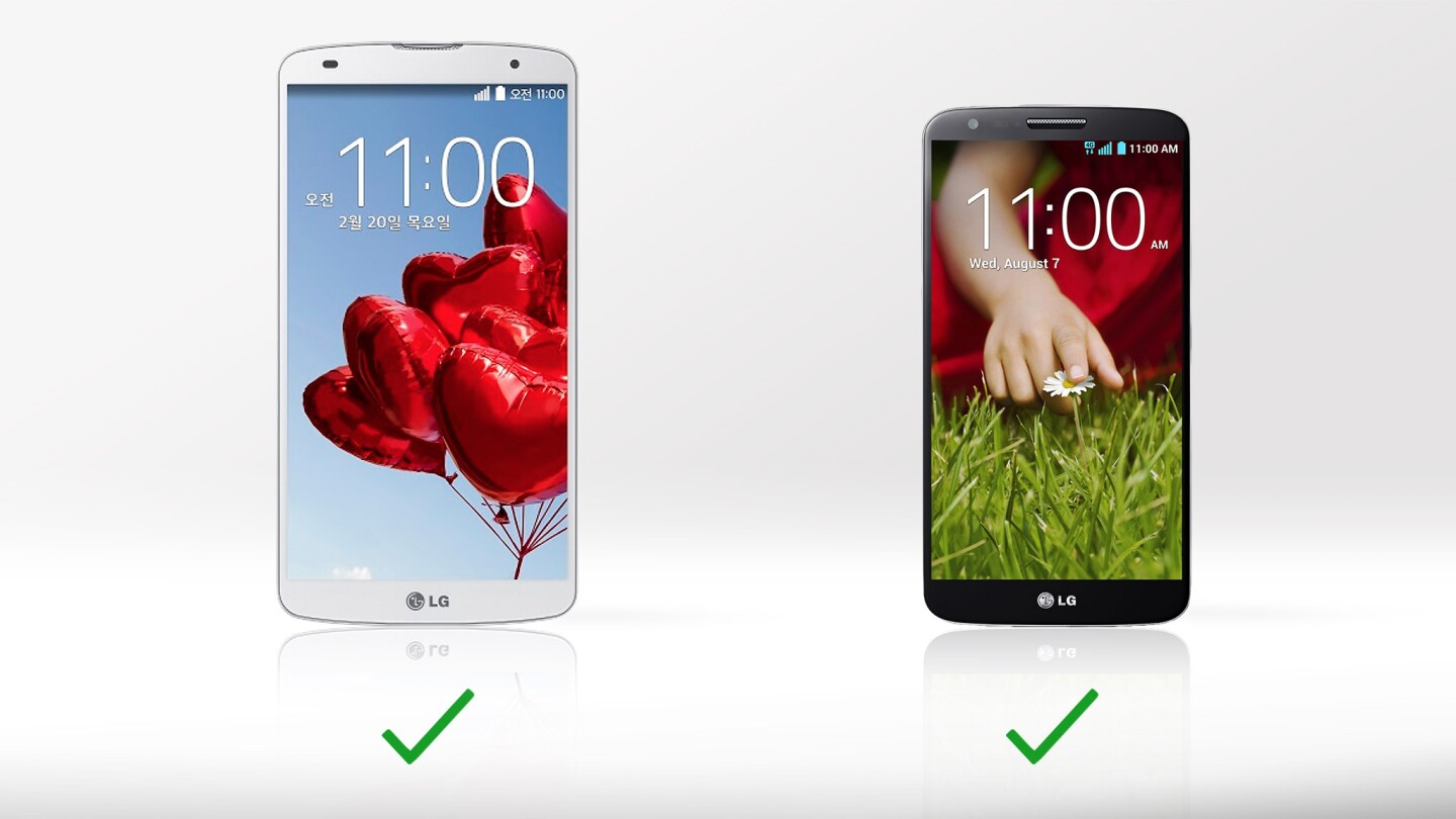 Both phones have NFC chips stashed inside