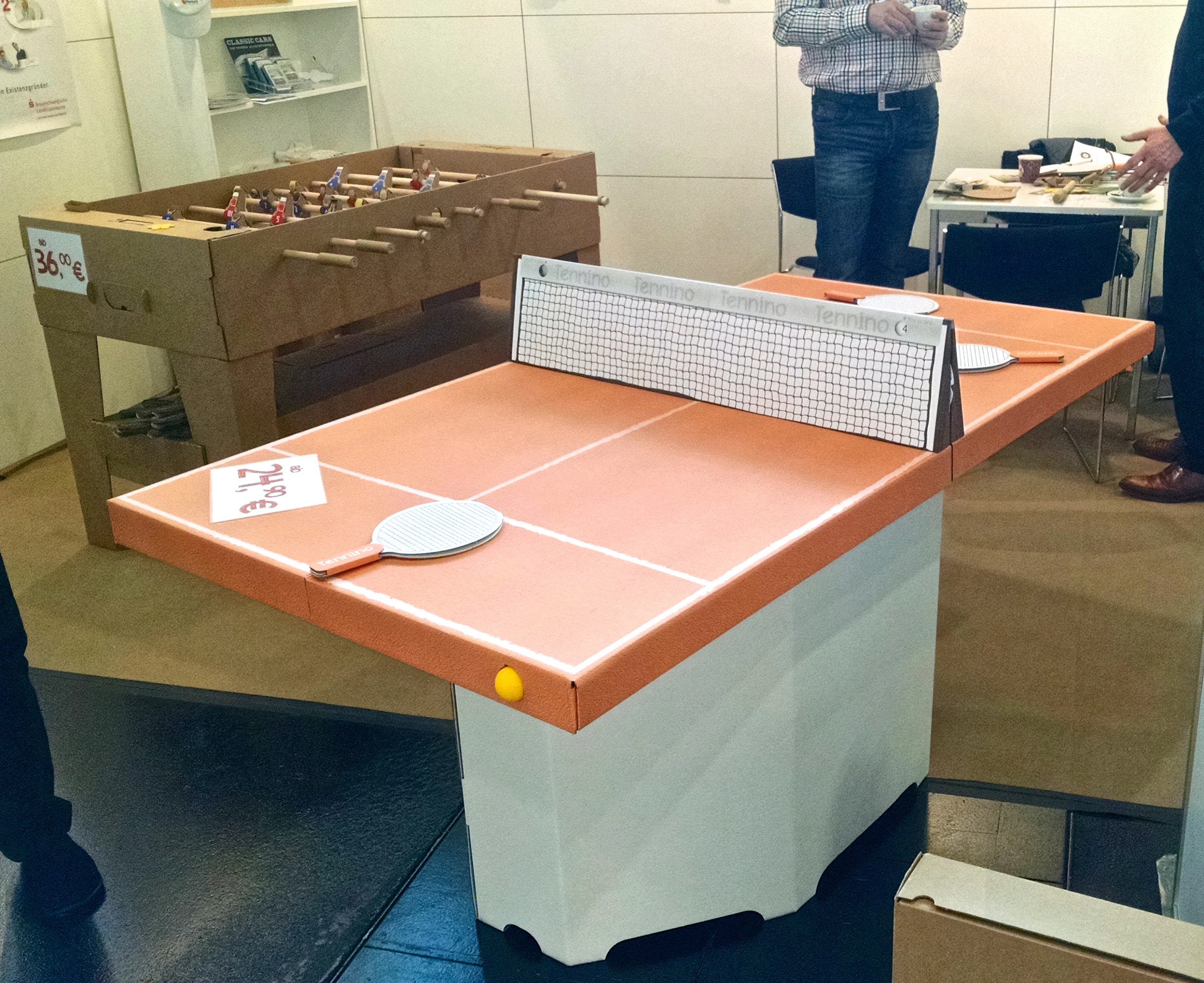 Kickpack has developed light, affordable cardboard versions of two timeless games (Photo: C.C. Weiss/Gizmag)