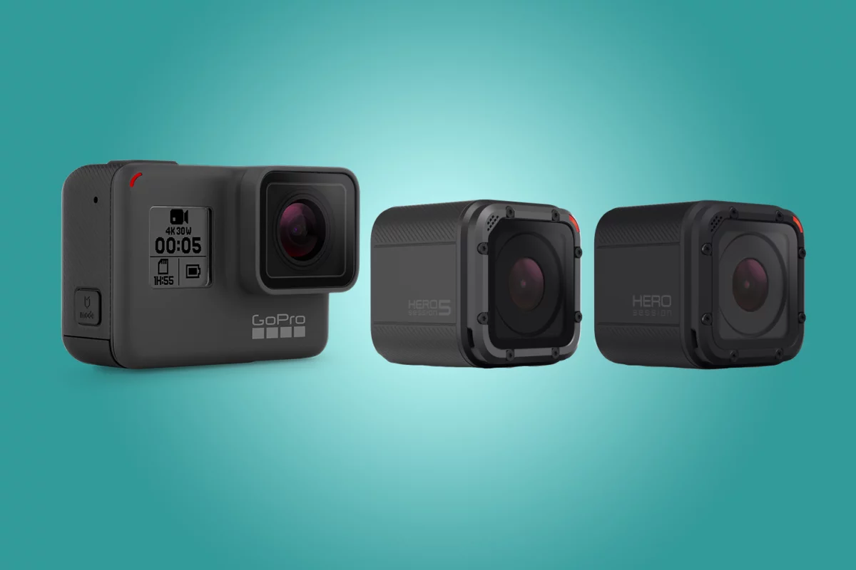 We compare the key specs of the GoPro Hero5 Black, Hero5 Session and Hero Session