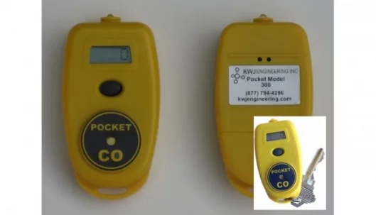 The Pocket CO can detect carbon monoxide at levels as low as one part per million