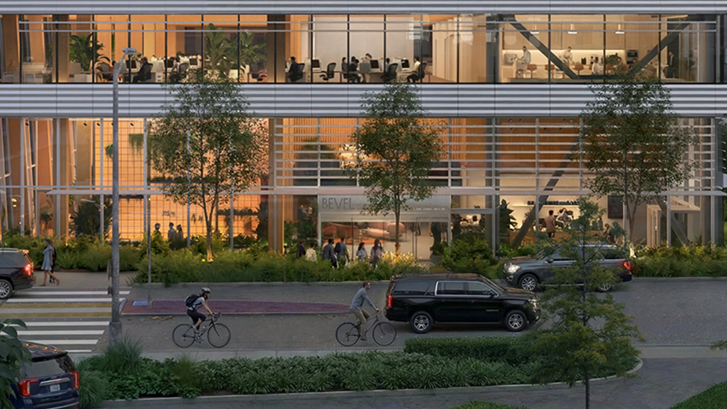 Bevel's interior will consist of 12 floors, most of which will be rented out as office space