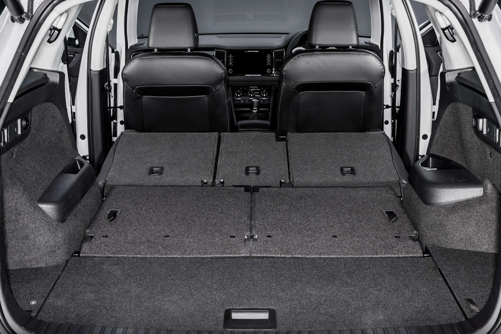 With the seats folded, there's more than 2,000 l of storage