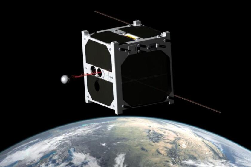 Artist's concept of ESTCube-1 (Image: ESTCube)