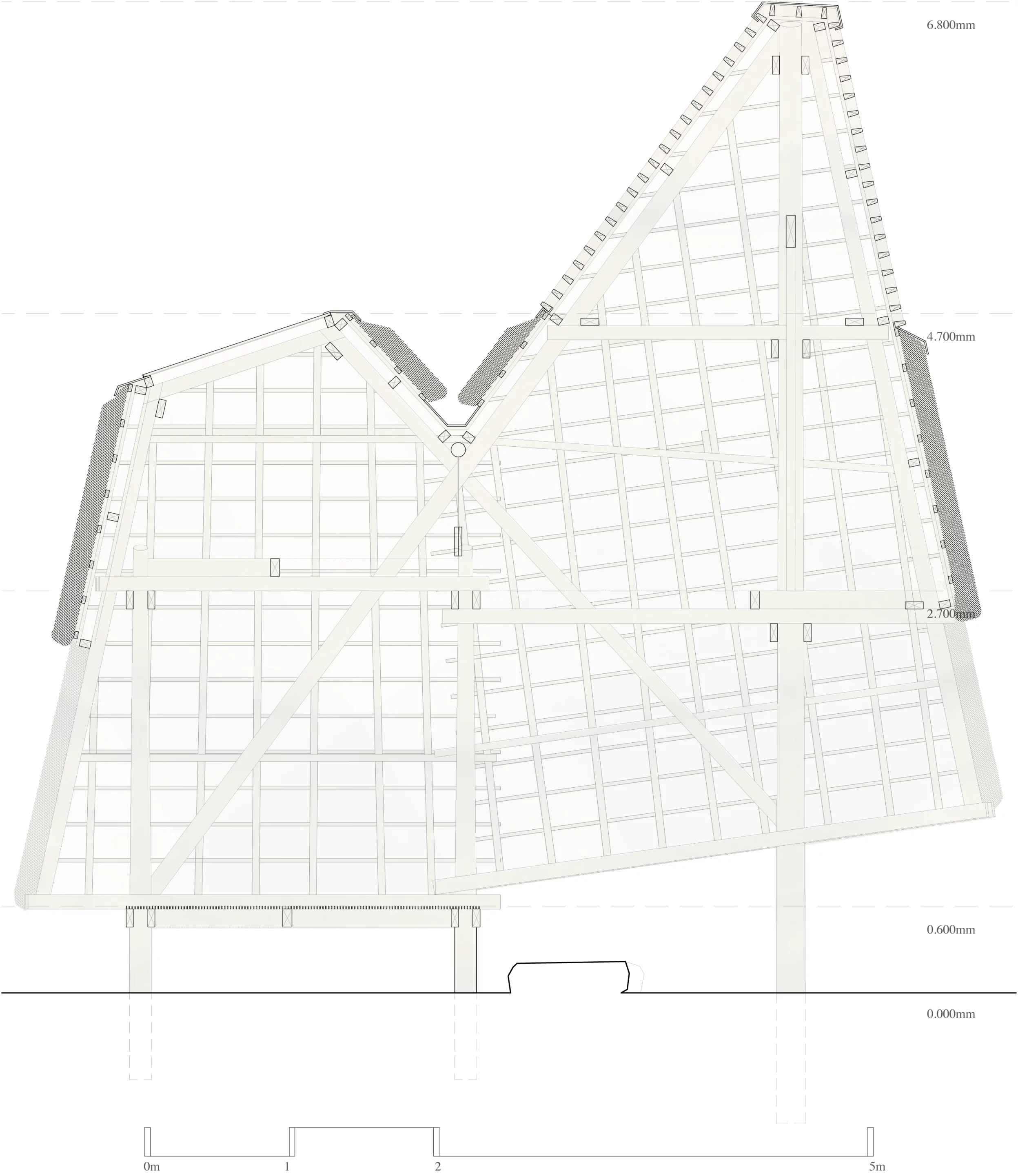 Architectural plan of Jeffry's House (Image: Emily Mannion/Thomas O’Brien)