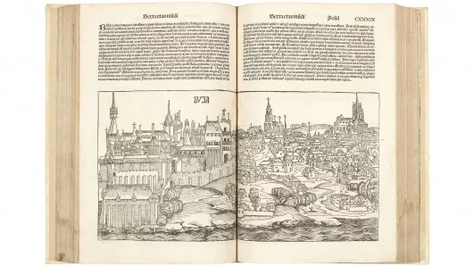 Incunabulum of the Nurenberg Chronicle (1493 edition)