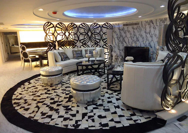 Onboard the Tianjin Aircraft Carrier Hotel in China
