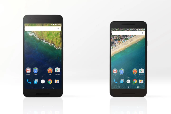 Gizmag compares the features and specs of Google's new Huawei-made Nexus 6P (left) and the LG-made Nexus 5X