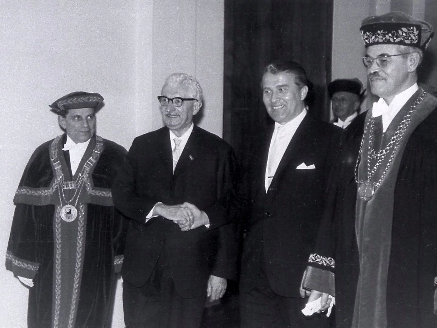 Werhner Von Braun being honored in Berlin