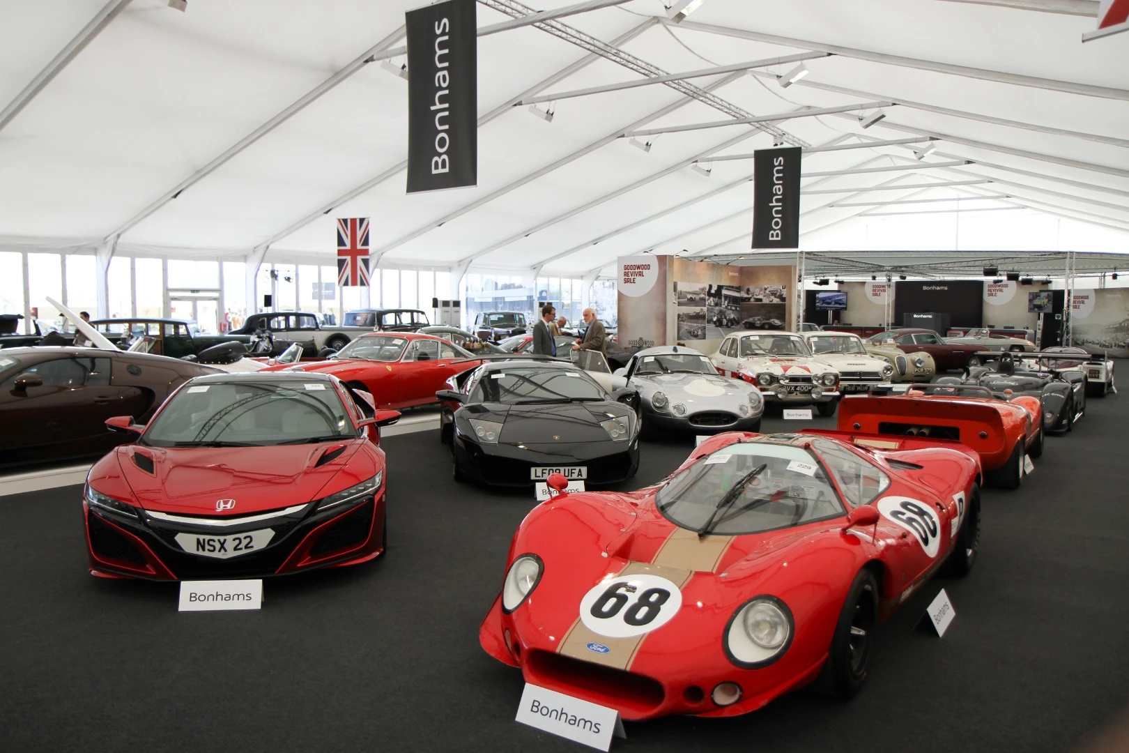 Bonhams holds the official auction at the Goodwood Revival