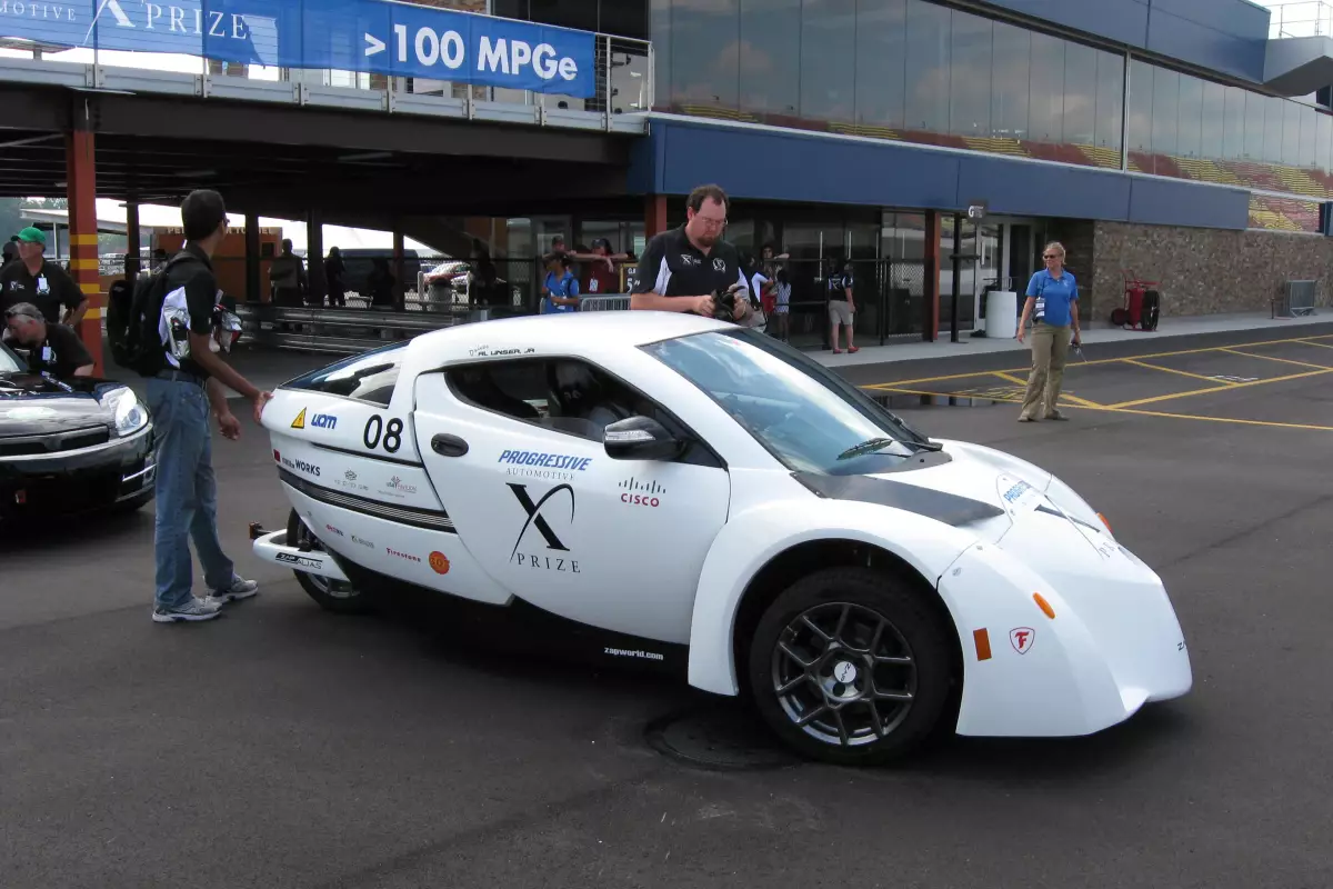 The Zap Alias is one of just nine vehicles left in the Automotive X PRIZE