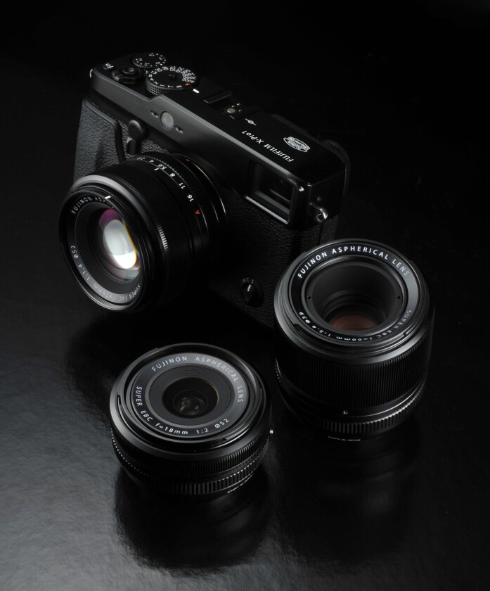 The X-Pro1 camera and lenses